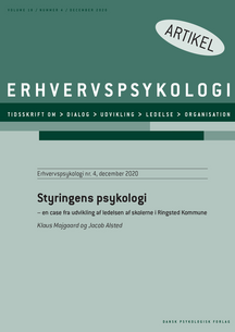 Styringens psykologi – en case fra udvikling af ledelsen af skolerne i Ringsted Kommune